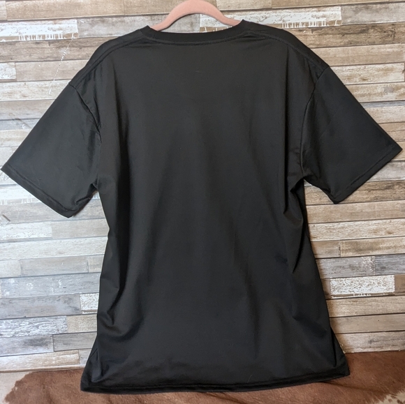 Rock Tee It's Only Rock & Grohl From the Foo Fighters Black Tee New - Picture 10 of 16